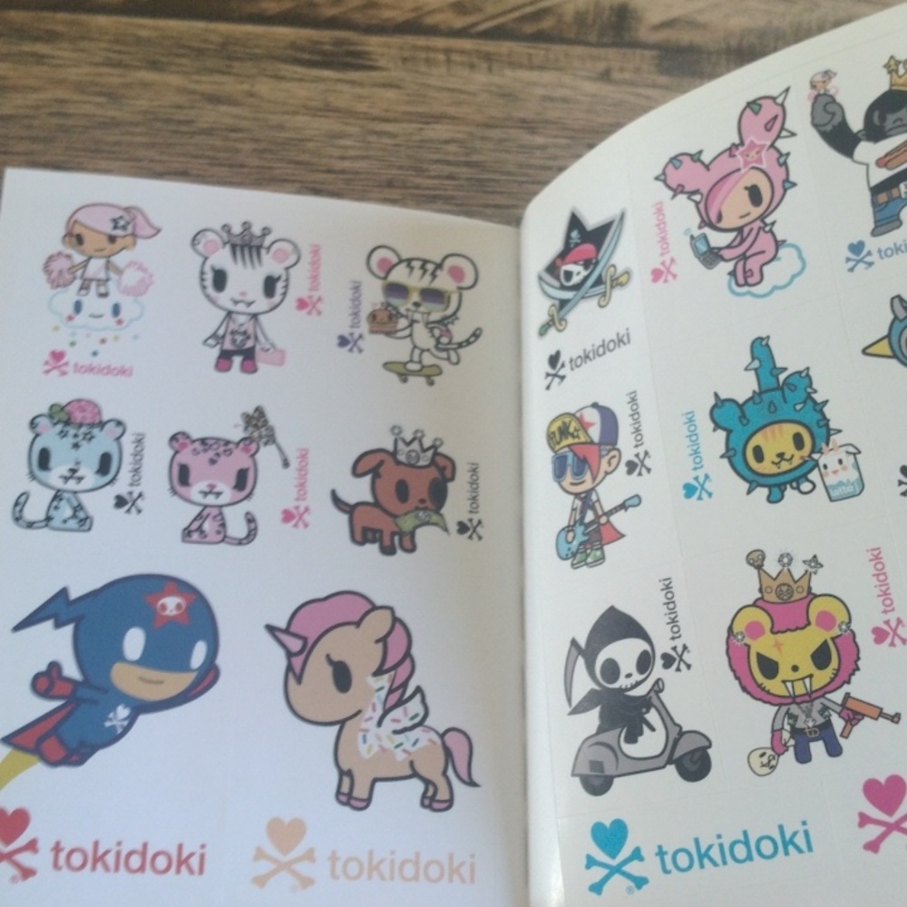 🦋 TOKIDOKI WRITING BOOK🦋 - Picture 7 of 10